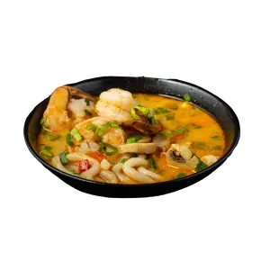 13. Soup Jum with shrimps and coconut milk