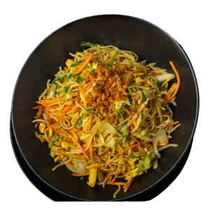 34. Stir-fried egg noodles